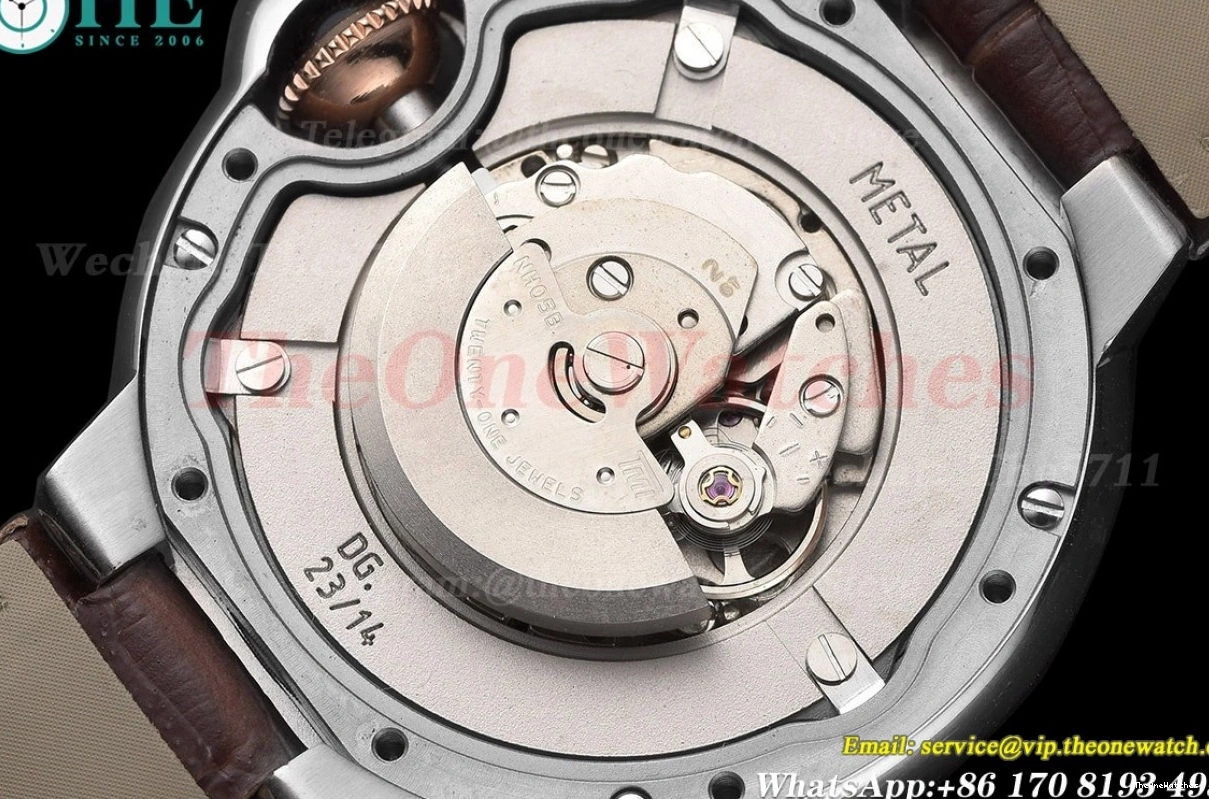 Stk White NH05 De SS Ballon GDF 33mm Bleu LE Cartier 0227